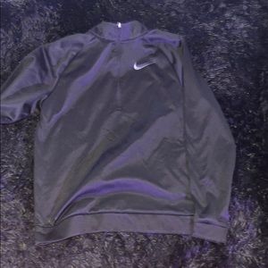 Black nike quarter zip
